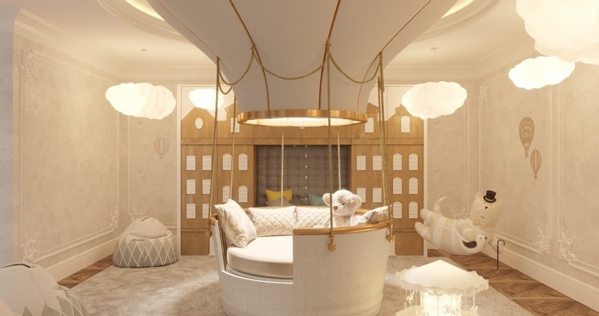 Kids Bedroom Ideas – Check Out This Luxury Nursery Room In London